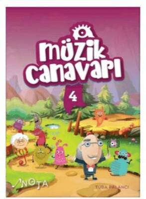 Müzik Canavarı 4 - Tuba Palancı kitap kapağı