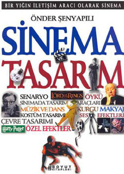 Sinema ve Tasarım - Önder Şenyapılı kitap kapağı