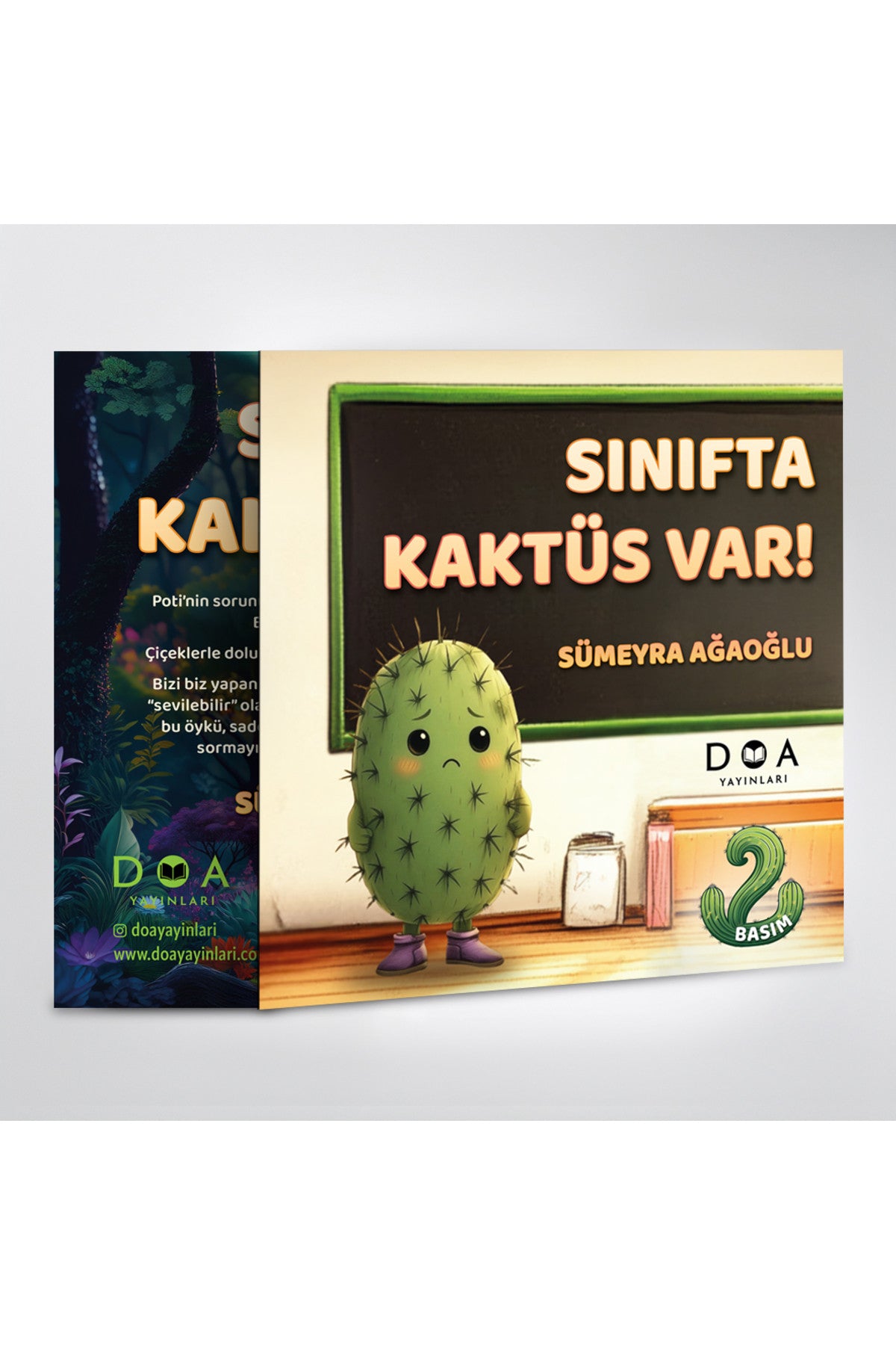 Sınıfta Kaktüs Var! - Sümeyra Ağaoğlu kitap kapağı