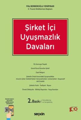 Şirket İçi Uyuşmazlık Davaları - Filiz BERBEROĞLU YENİPINAR kitap kapağı