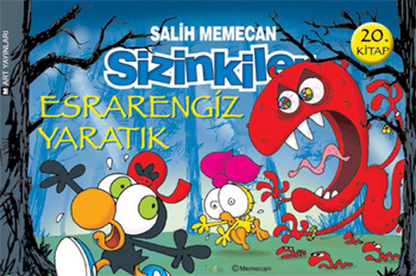 Sizinkiler 20 - Esrarengiz Yaratık - Salih Memecan kitap kapağı