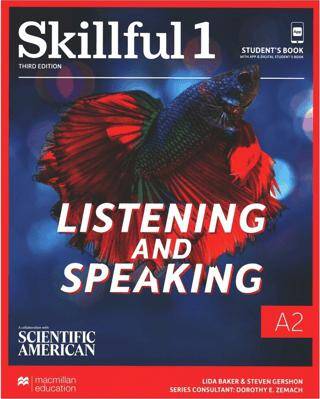 Skillful 1 listening and Speaking Student`s Book with App & Digital Student`s Book 3rd - Lida Baker kitap kapağı