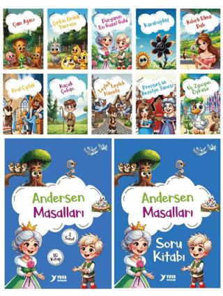 Andersen Masalları (10 Kitap) | Yuva Yayınları (Ciltsiz)  - Resim 1