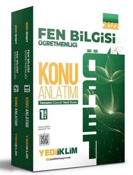 2022 ÖABT Fen Bilgisi Öğretmenliği Konu Anlatımlı Modüler Set - 2 Cilt Takım | Yediiklim Yayınları (İnce Kapak)  - Resim 1