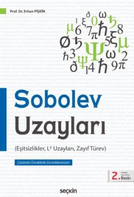 Sobolev Uzayları - Erhan Pişkin kitap kapağı