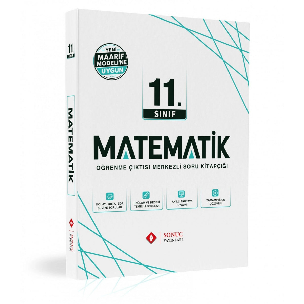 Sonuç Yayınları 11.Sınıf Matematik Seti Maarif Modeline Uygun kitap kapağı