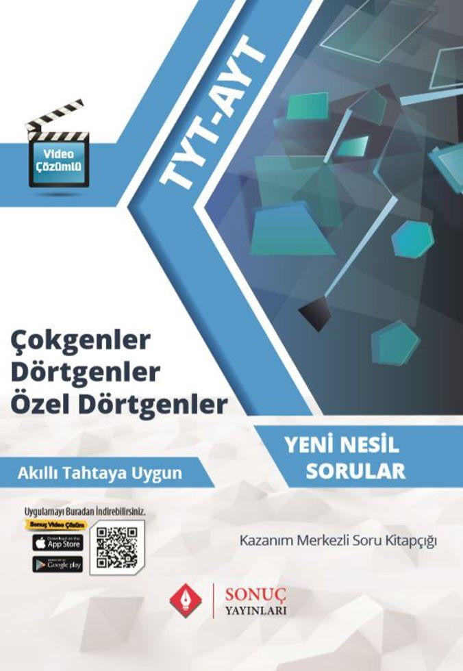 Sonuç Yayınları Tyt Ayt Çokgenler Dörtgenler Özel Dörtgenler 2023 - Kolektif kitap kapağı