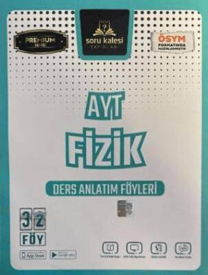 AYT Fizik Ders Anlatım Föyleri - Kolektif kitap kapağı