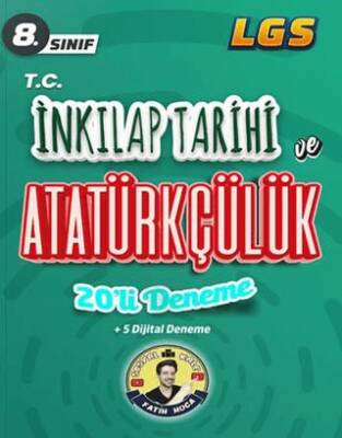 Sosyal Kale 8. Sınıf T.C. İnkılap Tarihi ve Atatürkçülük 20`li Deneme - Kolektif kitap kapağı