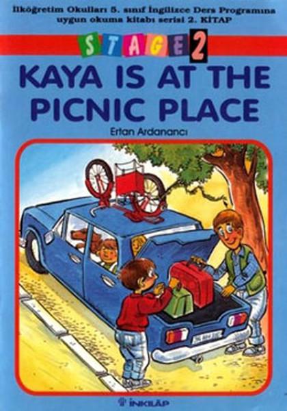 Stage 2 Kaya is at the Picnic Place(5.sınıf 2. kitap) | İnkılap Kitabevi - Yabancı Dil Ders / Hikaye Kitapları (İnce Kapak)  - Resim 1