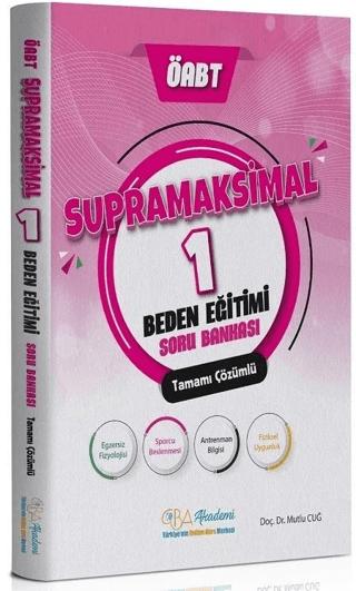 ÖABT Beden Eğitimi Supramaksimal - 1 Soru Bankası Çözümlü