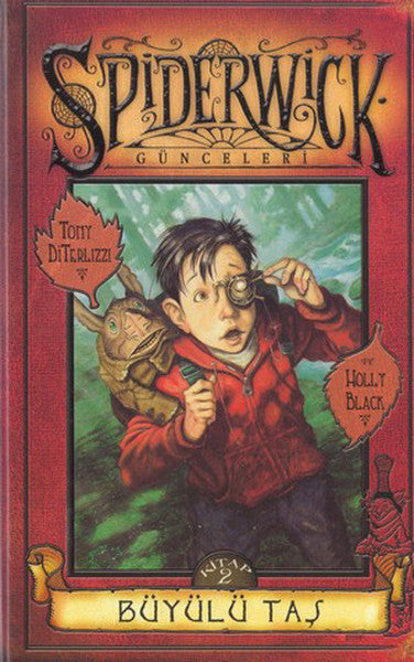 Spiderwick Günceleri 2 - Büyülü Taş - Tony Diterlizzi kitap kapağı