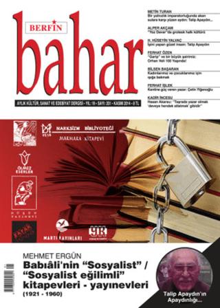 Berfin Bahar Aylık Kültür, Sanat ve Edebiyat Dergisi Sayı: 201 | Berfin Bahar Dergisi (Ciltsiz)  - Resim 1