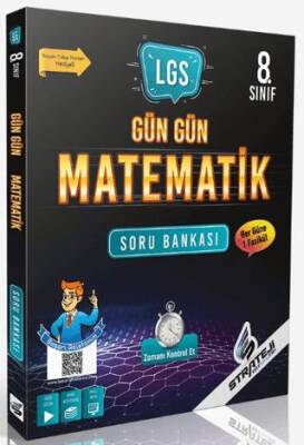 8. Sınıf Gün Gün Matematik Soru Bankası - Kolektif kitap kapağı