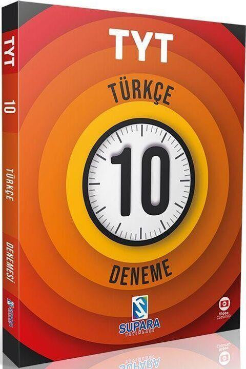 Supara Yayınları TYT Türkçe 10 Denemesi kitap kapağı