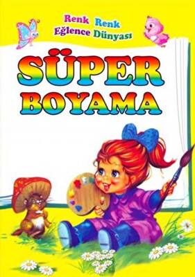 Süper Boyama Kitabı - Kolektif kitap kapağı