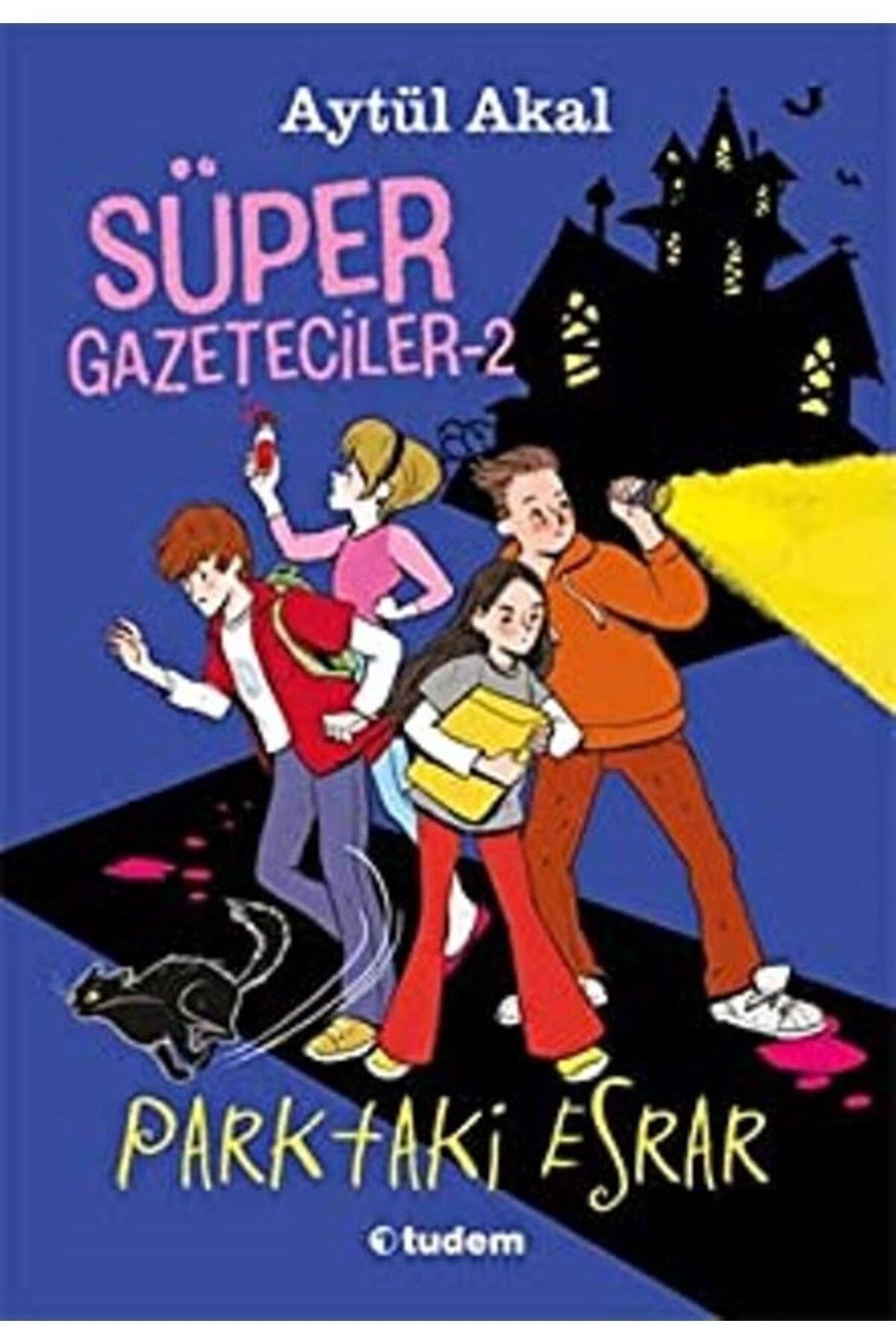 Süper Gazeteciler 2 Parktaki Esrar Aytül Akal kitap kapağı