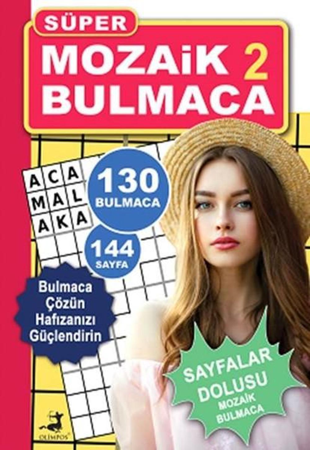 Süper Mozaik Bulmaca 2 | Olimpos Yayınları