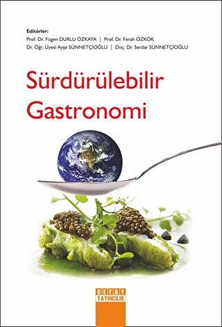 Sürdürülebilir Gastronomi - Fügen Durlu Özkaya kitap kapağı