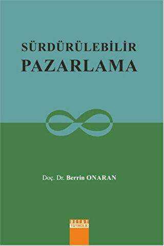 Sürdürülebilir Pazarlama - Berrin Onaran kitap kapağı