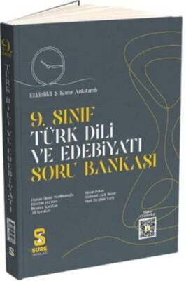 9. Sınıf Türk Dili ve Edebiyatı Soru Bankası Süre Yayınları - Kolektif kitap kapağı