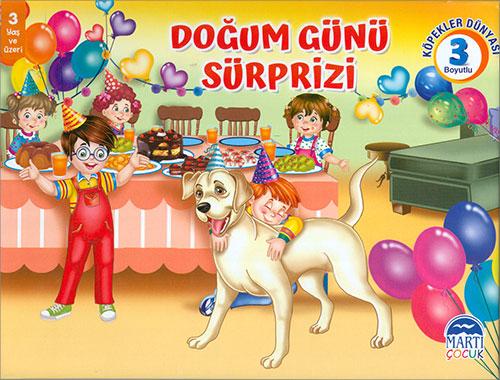 Doğum Günü Sürprizi - 3 Boyutlu Kitap - Mehmet Orhan - Martı Çocuk Yayınları - Resim 1