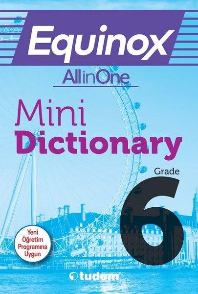 6.Sınıf Equinox All in One Mini Dictionary | Tudem Yayınları - Ders Kitapları (İnce Kapak)  - Resim 1