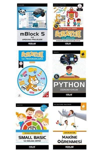 Çocuklar için Robotik Kodlama Eğitim Seti - 6 Kitap Takım | Kodlab (İnce Kapak)  - Resim 1