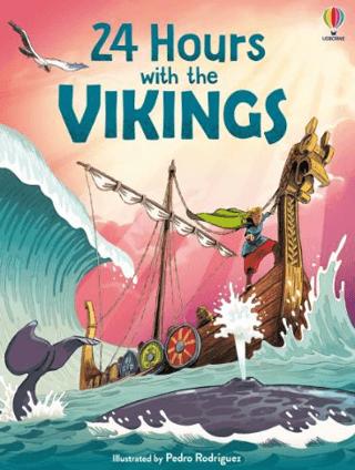24 Hours with the Vikings | Usborne (Ciltsiz)  - Resim 1