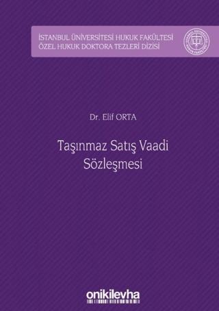 Taşınmaz Satış Vaadi Sözleşmesi | On İki Levha Yayınları (Ciltli)  - Resim 1