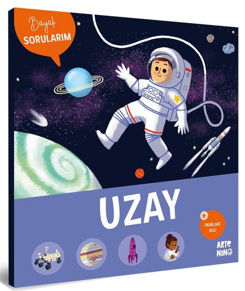 Uzay - Büyük Sorularım | Artenino Yayıncılık (İnce Kapak)  - Resim 1