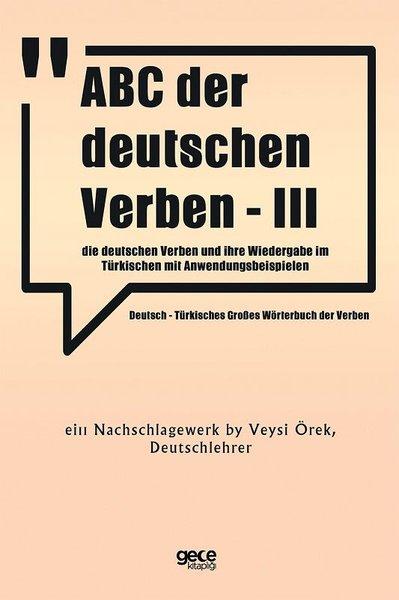 ABC Der Deutschen Verben - 3 | Gece Kitaplığı (İnce Kapak)  - Resim 1