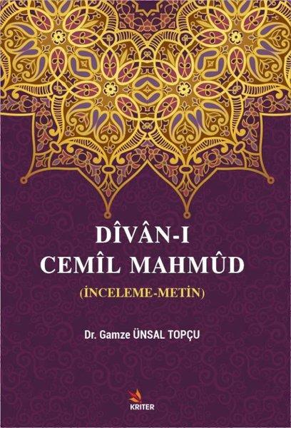 Divan-ı Cemil Mahmud | Kriter (İnce Kapak)  - Resim 1
