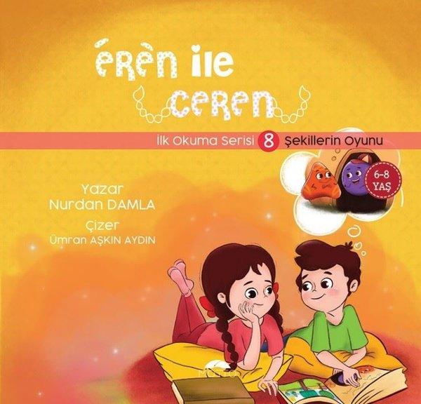 Eren ile Ceren İlk Okuma Serisi 8 - Şekillerin Oyunu | Motto Yayınları (İnce Kapak)  - Resim 1