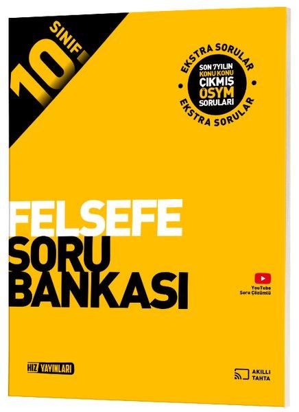 10. Sınıf Felsefe Soru Bankası | Hız Yayınları (İnce Kapak)  - Resim 1
