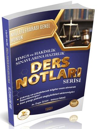 HUKAL HMGS - Hakimlik Milletlerarası Genel Hukuk Ders Notları | Savaş Yayınevi (Ciltsiz)  - Resim 1