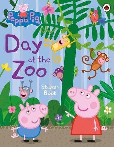 Peppa Pig: Day at the Zoo Sticker Book | Penguin Random House Children's UK (İnce Kapak)  - Resim 1