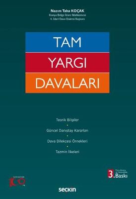 Tam Yargı Davaları - Nazım Taha Koçak kitap kapağı