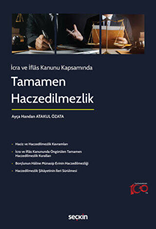 Tamamen Haczedilmezlik - Ayça Handan Atakul Özata kitap kapağı