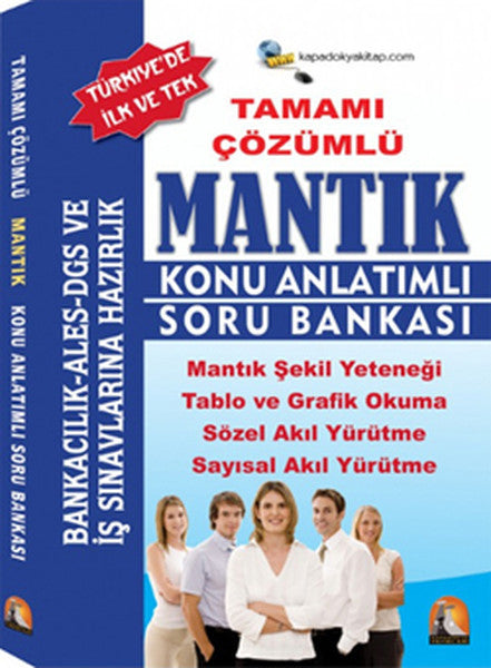 Tamamı Çözümlü Mantık Konu Anlatımlı Soru Bankası - Kolektif kitap kapağı