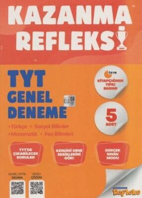 TYT Kazanma Refleksi Genel Deneme Tammat Yayıncılık - Kolektif kitap kapağı