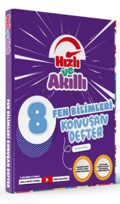 Tammat Yayıncılık 8. Sınıf LGS Fen Bilimleri Hızlı ve Akıllı Defter Konuşturan Defter - Kolektif kitap kapağı