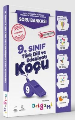 9. Sınıf Origami Türk Dili ve Edebiyatı Soru Bankası - Vedat Arslan kitap kapağı