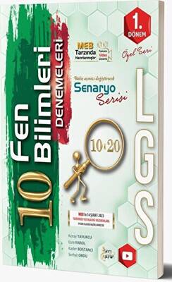 8.Sınıf LGS 1.Dönem Fen Bilimleri 10 Deneme - 2023 Özel Baskı - Kolektif kitap kapağı