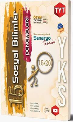 TYT Sosyal Bilimler 15 li Deneme - Kolektif kitap kapağı