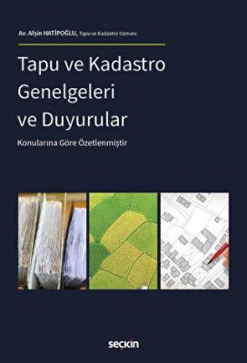 Tapu ve Kadastro Genelgeleri ve Duyurular - Afşin Hatipoğlu kitap kapağı