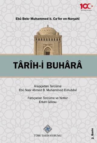 Tarih-i Buhara - Erkan Göksu kitap kapağı