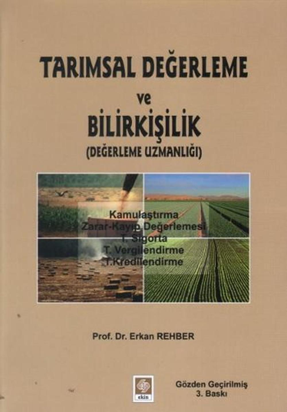 Tarımsal Değerleme ve Bilirkişilik | Ekin Basım Yayın