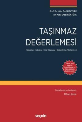 Taşınmaz Değerlemesi - Erdal Köktürk kitap kapağı