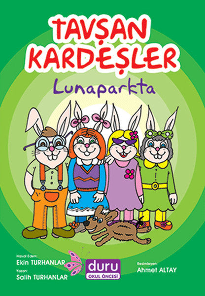 Tavşan Kardeşler Lunaparkta - Salih Turhanlar kitap kapağı